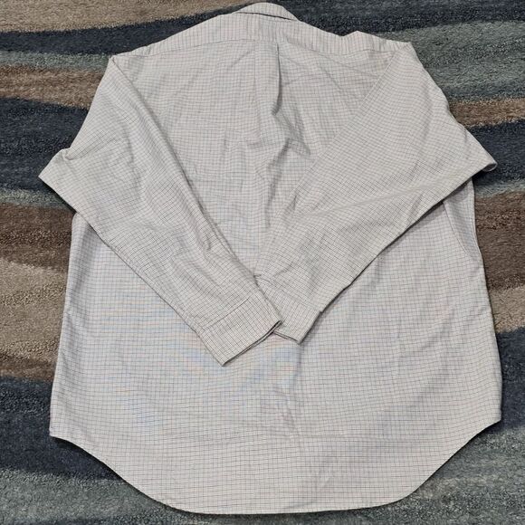 Ralph Lauren Mens XL Button Down Shirt 16-34 Check Plaid Long Sleeve Cotton - Picture 2 of 7